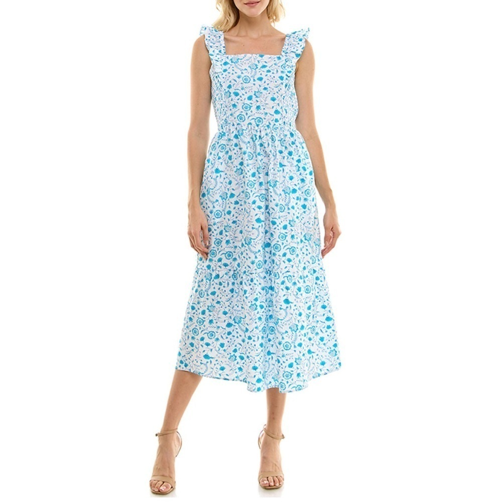 Draper James Women's Ruffle Sleeve Dress